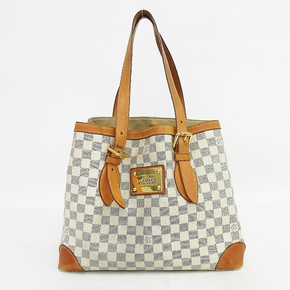 Louis Vuitton Handbags - LOUIS VUITTON Damier Azur White Hampstead Tote Bag